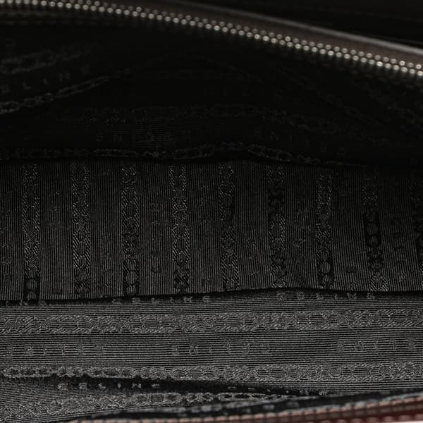 Pre-owned Celine C Macadam Canvas Boogie Handbag Gray