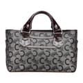 Miniatyrbild 1 av 10: Pre-owned Celine C Macadam Canvas Boogie Handbag Gray