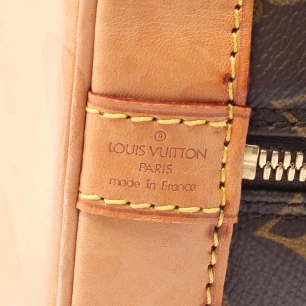 Pre-owned Louis Vuitton Monogram Alma PM Brown