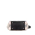 Miniatyrbild 3 av 10: Pre-owned Burberry Nova Check Canvas Handbag Brown