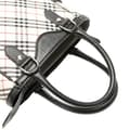 Miniatyrbild 9 av 10: Pre-owned Burberry Nova Check Canvas Handbag Brown