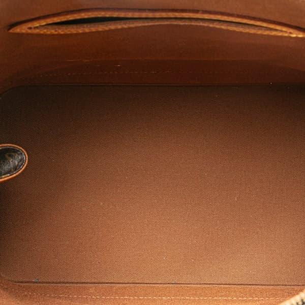 Pre-owned Louis Vuitton Monogram Alma PM Brown