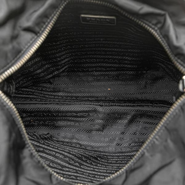 Pre-owned Prada Tessuto Satchel Black