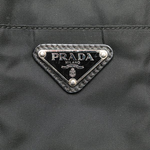 Pre-owned Prada Tessuto Satchel Black