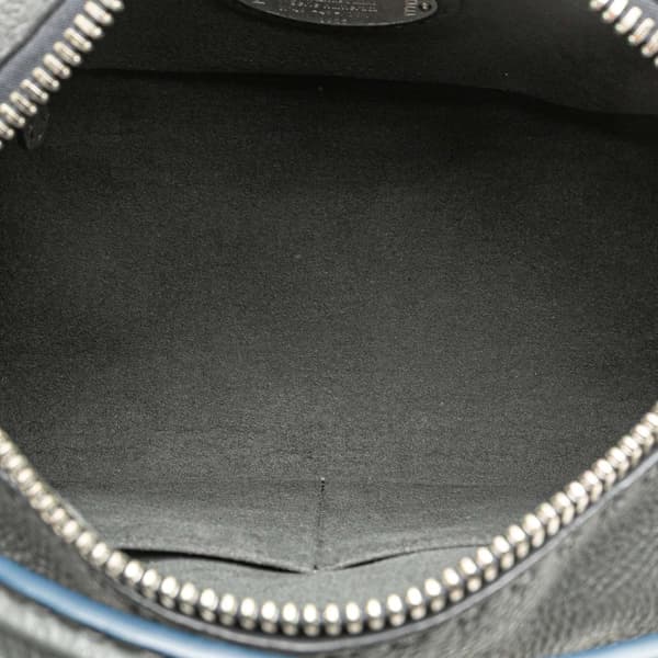 Pre-owned Fendi Leather Selleria Lei Satchel Gray