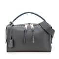 Pikkukuva 1 / 10: Pre-owned Fendi Leather Selleria Lei Satchel Gray