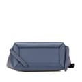 Miniatyrbilde 3 av 10: Pre-owned Celine Nano Grained Calfskin Belt Bag Blue