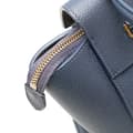 Miniatyrbilde 10 av 10: Pre-owned Celine Nano Grained Calfskin Belt Bag Blue