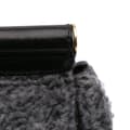 Miniatyrbilde 8 av 10: Pre-owned Dolce & Gabbana Crochet Wool Miss Sicily Satchel Gray