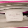 Pikkukuva 5 / 10: Pre-owned Dior Medium Lambskin Cannage Stitched Lady Dior White