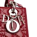 Pikkukuva 6 / 10: Pre-owned Dior Medium Patent Cannage Lady Dior Red