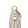 Miniatyrbilde 8 av 9: Pre-owned Louis Vuitton Damier Azur Mini Pochette Accessoires White