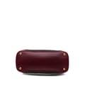 Miniatyrbild 3 av 10: Pre-owned Burberry Medium Mega Check Canvas Bloomsbury Saddle Satchel Brown
