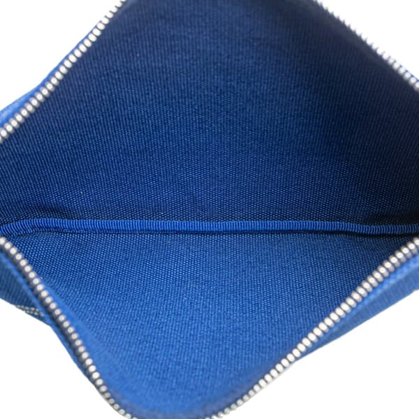 Pre-owned Prada Medium Canvas Canapa Logo Convertible Shopping Tote Blue