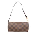 Miniatyrbillede 1 af 10: Pre-owned Louis Vuitton Damier Ebene Papillon Pochette Brown