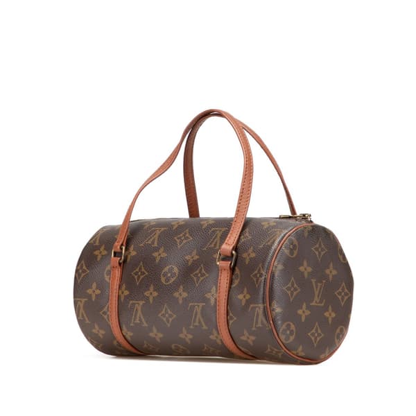 Pre-owned Louis Vuitton Monogram Papillon 26 Brown