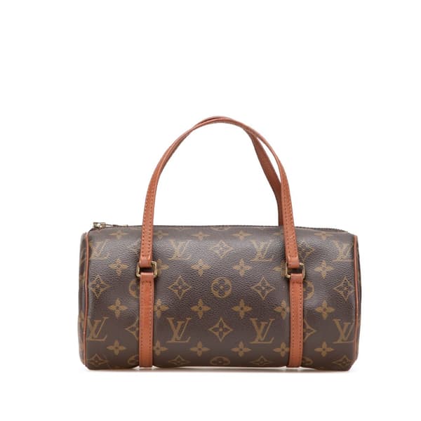 Pre-owned Louis Vuitton Monogram Papillon 26 Brown