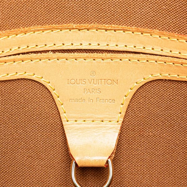 Pre-owned Louis Vuitton Monogram Ellipse PM Brown