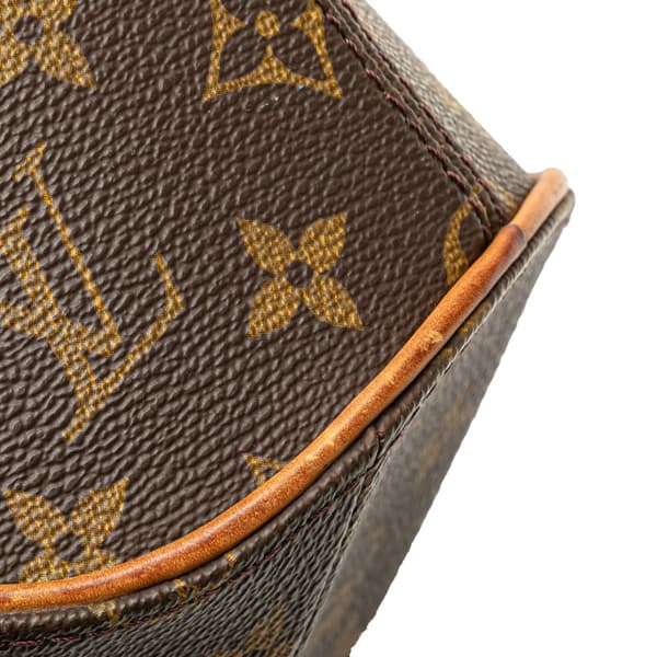 Pre-owned Louis Vuitton Monogram Ellipse PM Brown