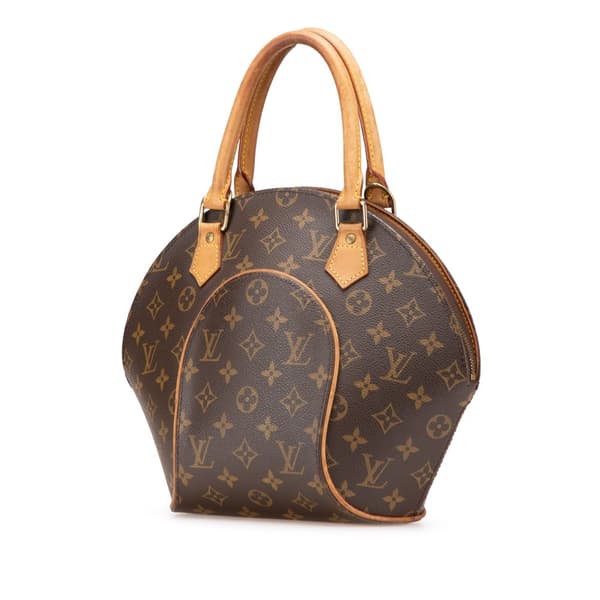 Pre-owned Louis Vuitton Monogram Ellipse PM Brown