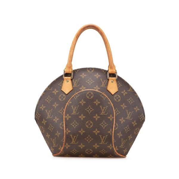 Pre-owned Louis Vuitton Monogram Ellipse PM Brown