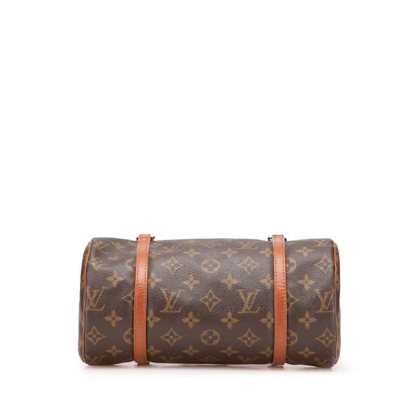 Pre-owned Louis Vuitton Monogram Papillon 26 Brown