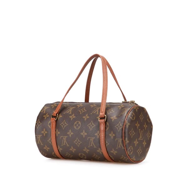 Pre-owned Louis Vuitton Monogram Papillon 26 Brown