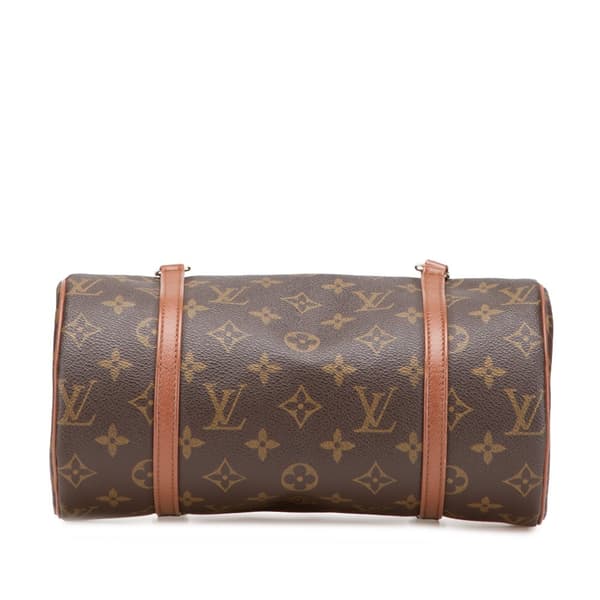 Pre-owned Louis Vuitton Monogram Papillon 26 Brown