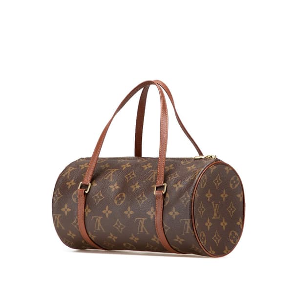 Pre-owned Louis Vuitton Monogram Papillon 26 Brown