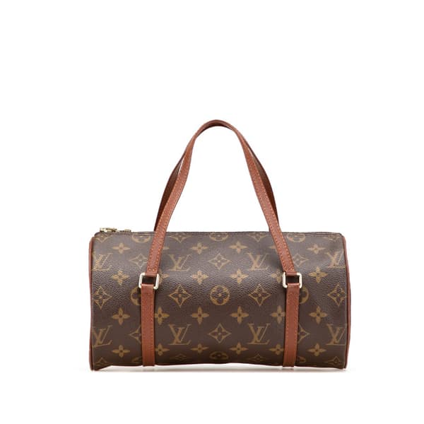 Pre-owned Louis Vuitton Monogram Papillon 26 Brown
