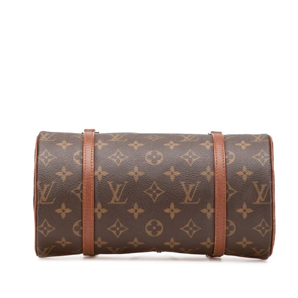 Pre-owned Louis Vuitton Monogram Papillon 26 Brown