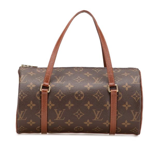 Pre-owned Louis Vuitton Monogram Papillon 26 Brown
