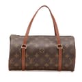 Miniatyrbillede 1 af 10: Pre-owned Louis Vuitton Monogram Papillon 26 Brown