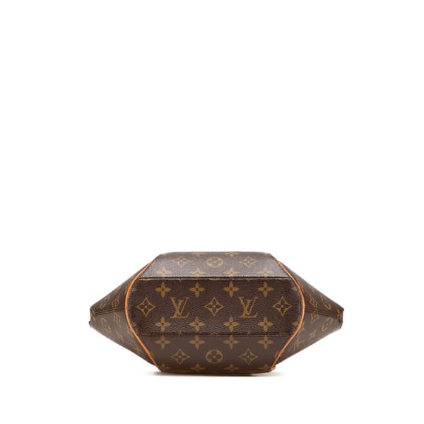 Pre-owned Louis Vuitton Monogram Ellipse PM Brown