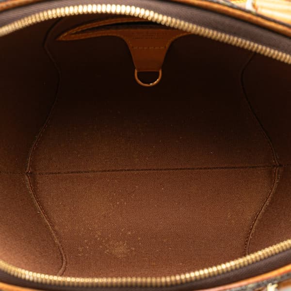 Pre-owned Louis Vuitton Monogram Ellipse PM Brown