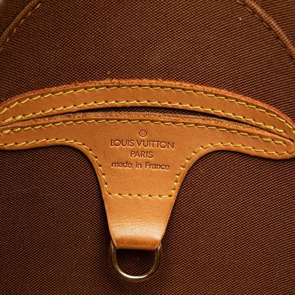 Pre-owned Louis Vuitton Monogram Ellipse PM Brown