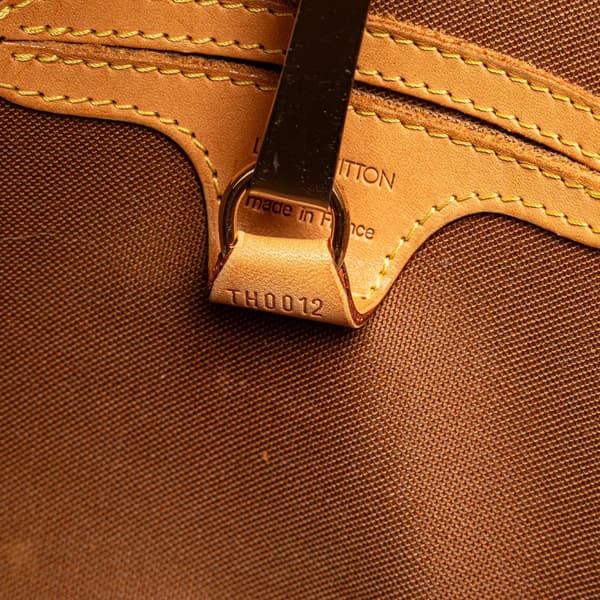Pre-owned Louis Vuitton Monogram Ellipse PM Brown