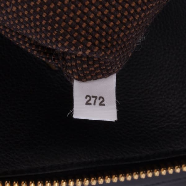 Pre-owned Prada Medium Soft Grain Leather Shopping Bag Black