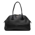 Pikkukuva 1 / 10: Pre-owned Prada Medium Soft Grain Leather Shopping Bag Black