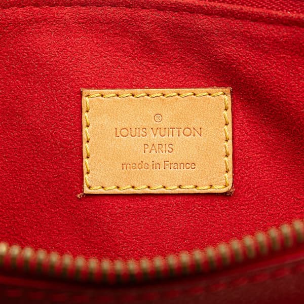 Pre-owned Louis Vuitton Monogram Pallas MM Brown