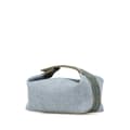 Miniatyrbild 2 av 10: Pre-owned Hermès Small Wool Bride A Brac H Natte Case Blue