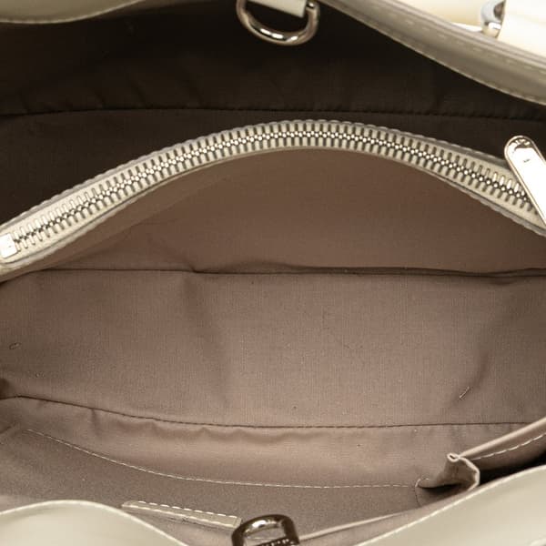 Pre-owned Louis Vuitton Epi Passy PM White