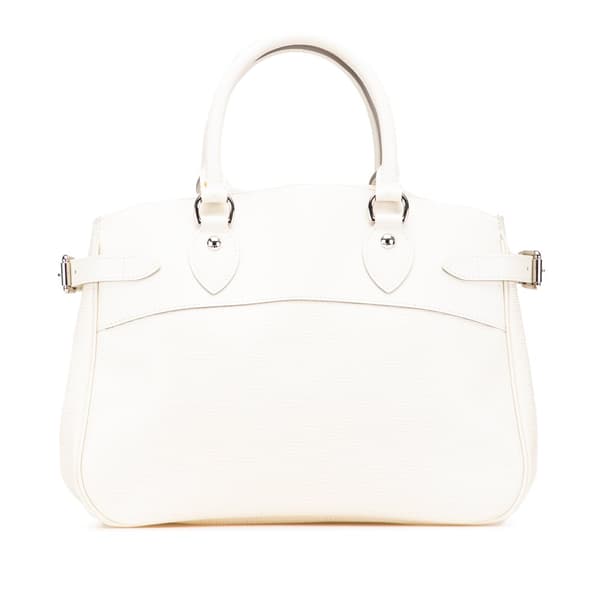 Pre-owned Louis Vuitton Epi Passy PM White