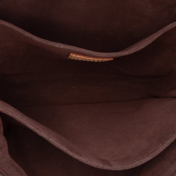Pre-owned Louis Vuitton Monogram Pochette Metis Brown