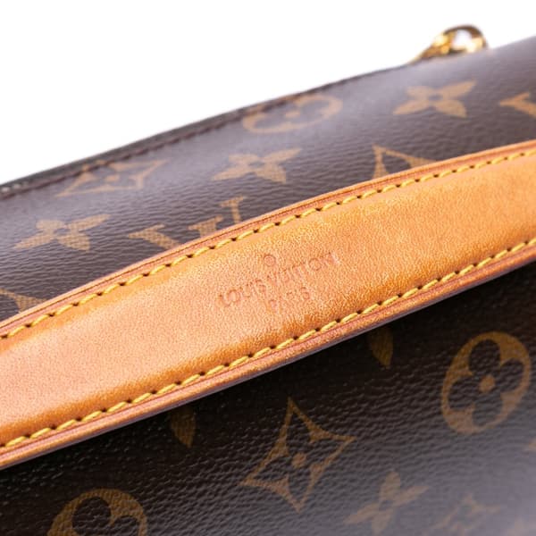 Pre-owned Louis Vuitton Monogram Pochette Metis Brown