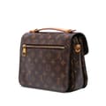 Miniatyrbillede 2 af 9: Pre-owned Louis Vuitton Monogram Pochette Metis Brown