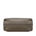 Pikkukuva 3 / 10: Pre-owned Bottega Veneta Medium Intrecciato Trimmed Nappa Piazza Satchel Brown