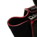 Miniatyrbilde 10 av 10: Pre-owned Prada Mini Scamosciato Trimmed Glace Calf Twin Pocket Satchel Black