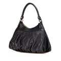 Miniatyrbild 2 av 10: Pre-owned Gucci Guccissima Abbey D Ring Handbag Black