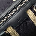 Miniatyrbilde 9 av 10: Pre-owned Gucci GG Canvas Web Joy Boston Bag Brown